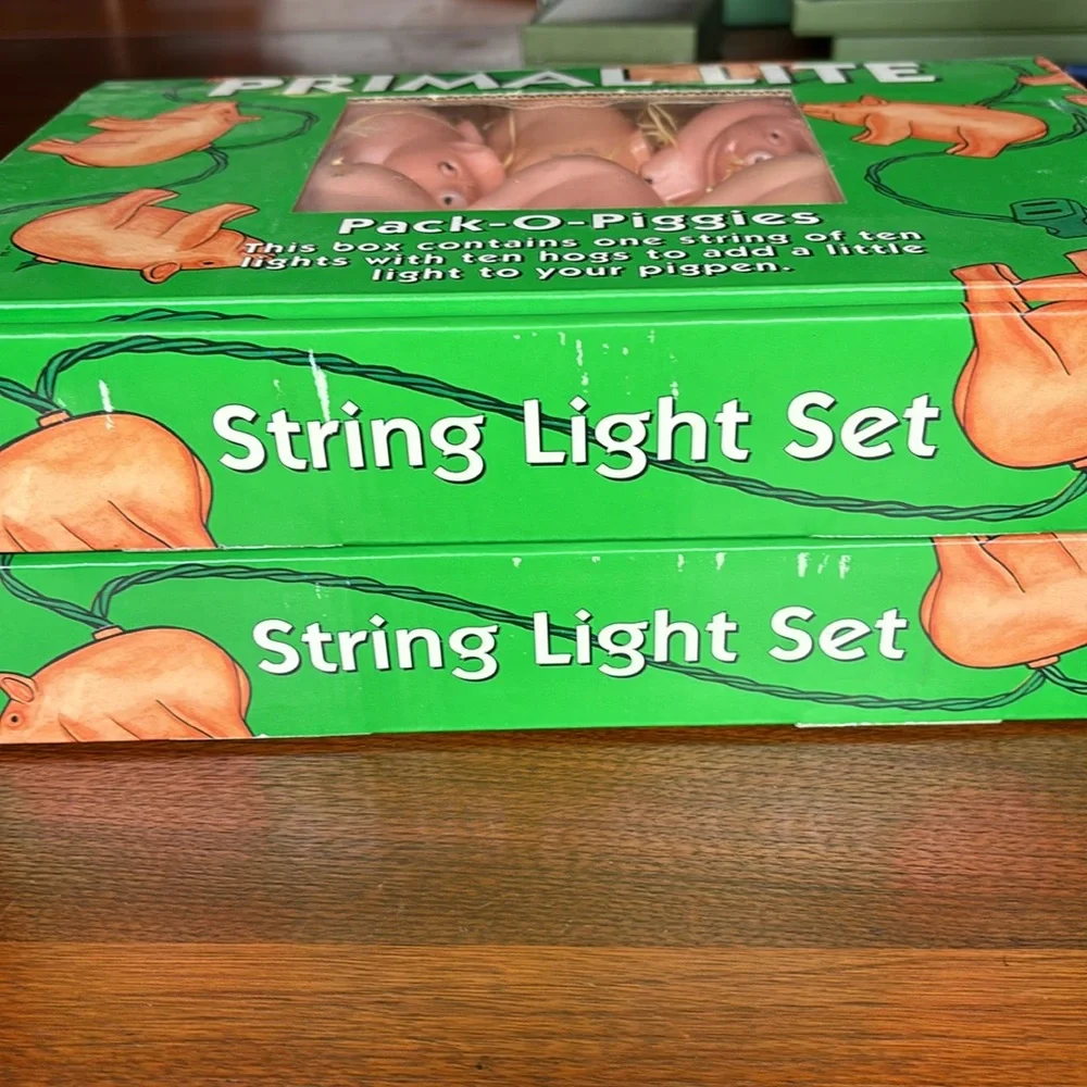 Piggy Light Strings (2 sets)